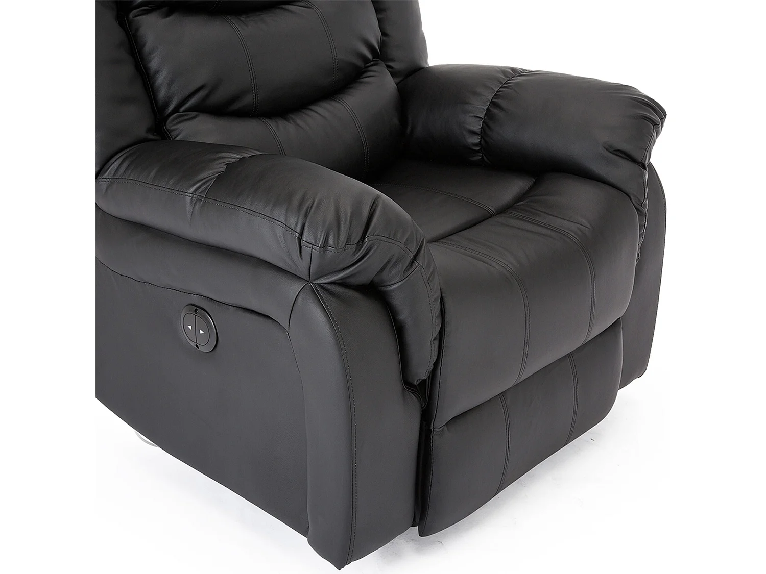 Seattle Electric Automatic Recliner Home Lounge Bonded Leather Chair