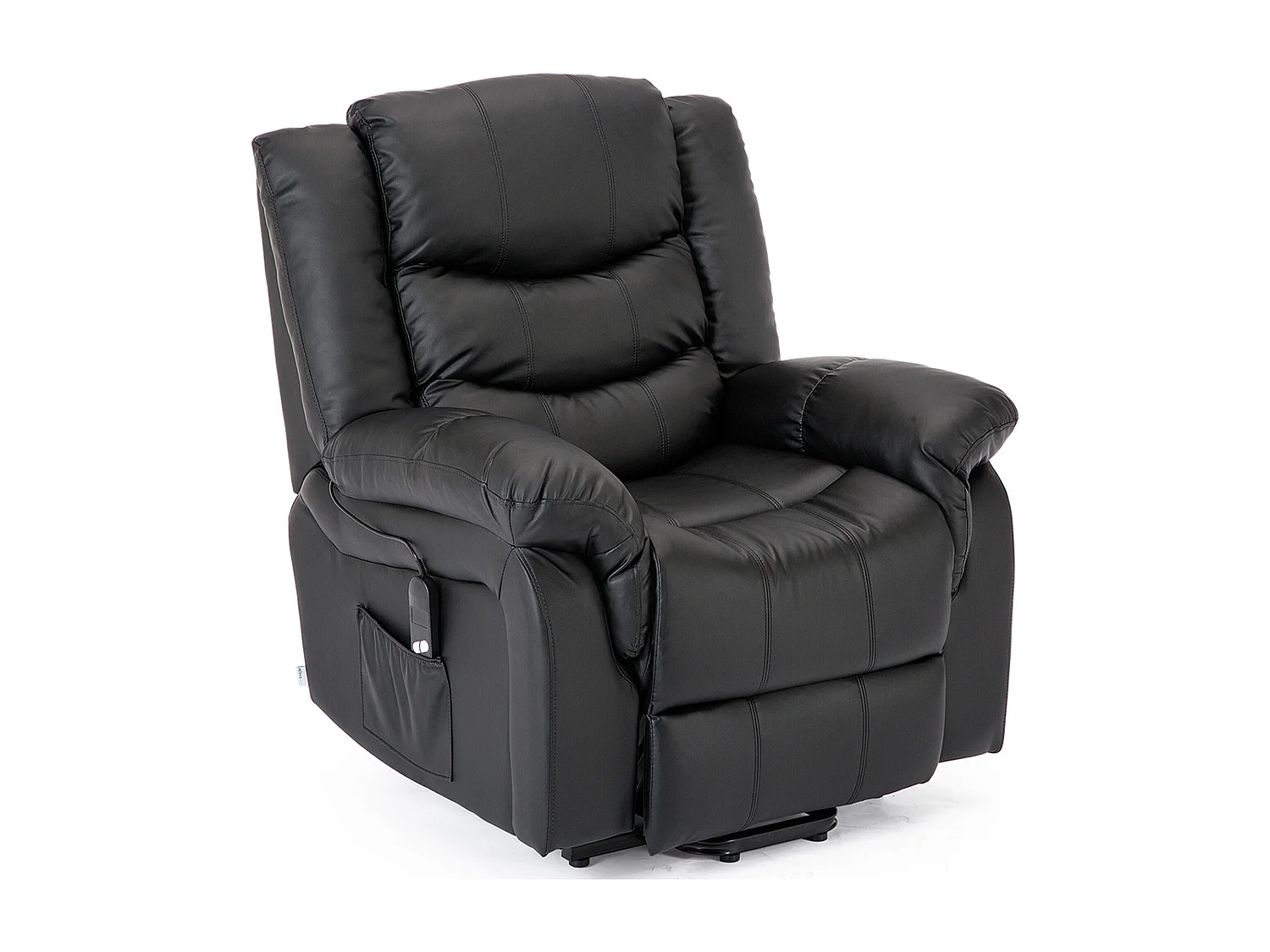 Seattle Electric Single Motor Rise Recliner Bonded Leather Chair