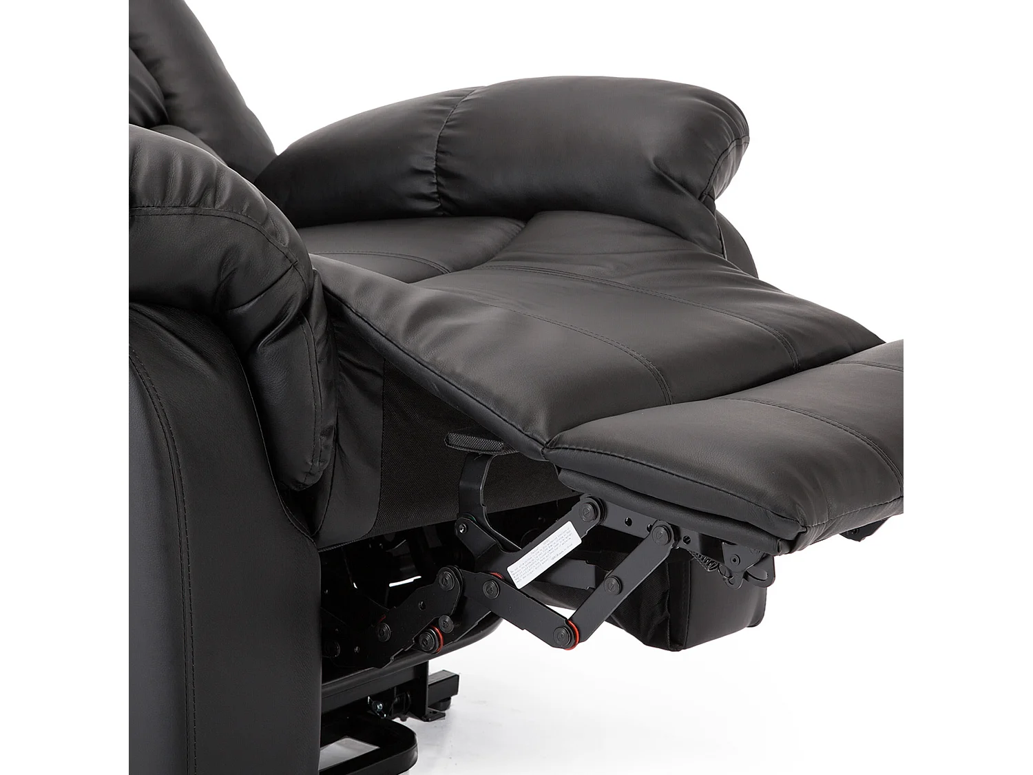 Seattle Electric Single Motor Rise Recliner Bonded Leather Chair