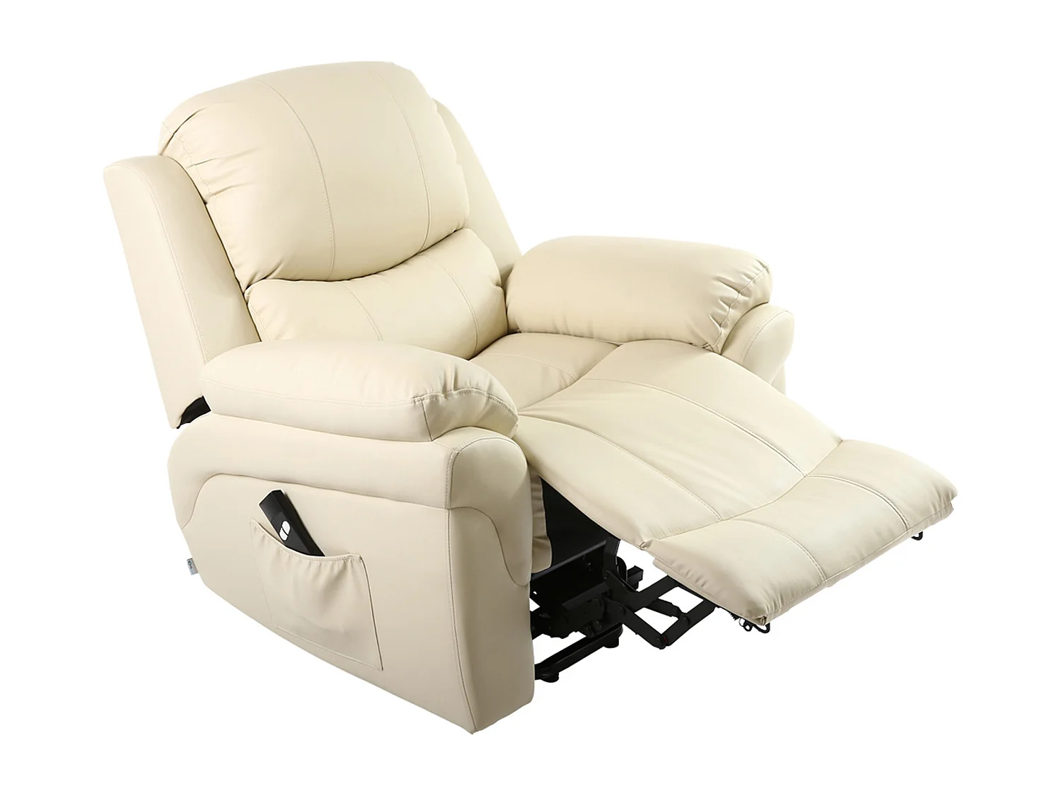 Madison Single Motor Electric Rise Recliner Bonded Leather Lift Chair