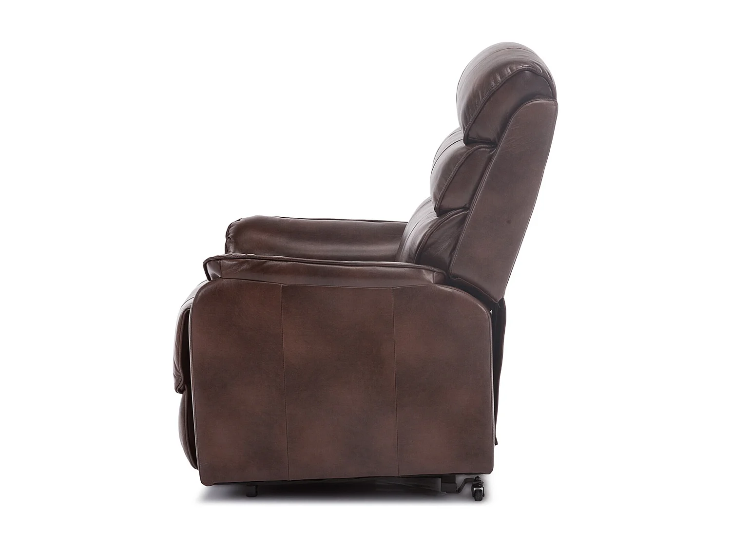 Buckingham Single Motor Electric Rise Recliner Bonded Leather Chair