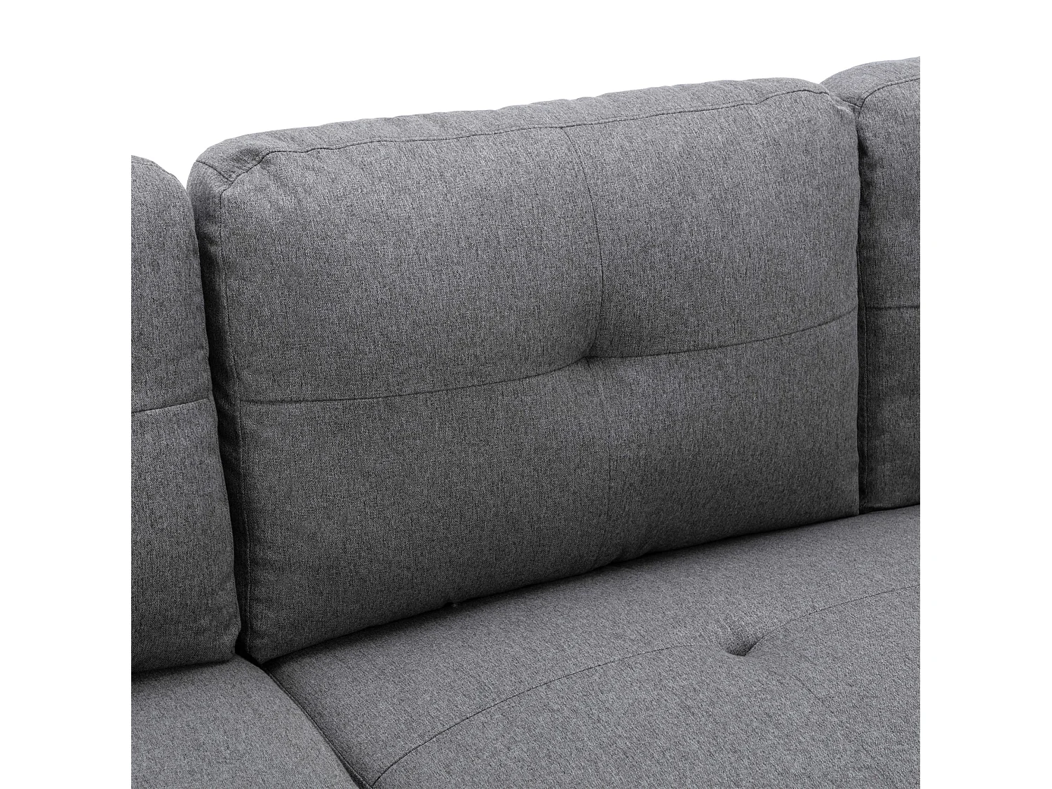 Newport Fabric Corner 3 Seater Sofa Bed w Storage Left or Right Side