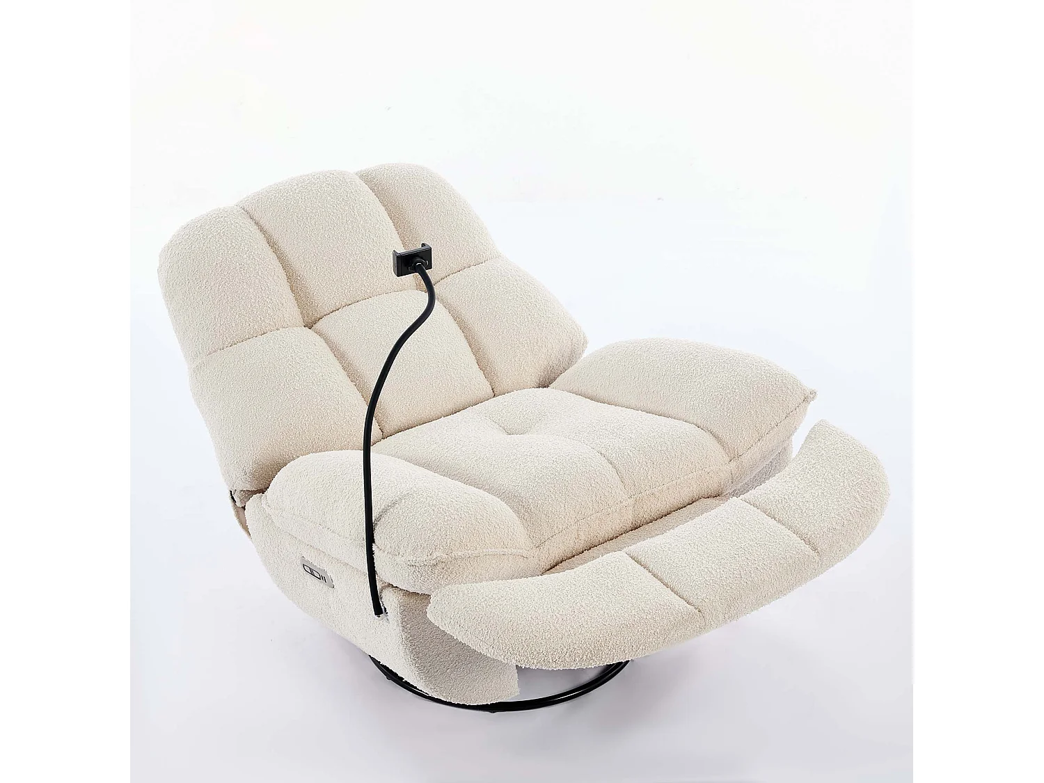 Chicago Swivel & Rocker Electric Recliner Chair