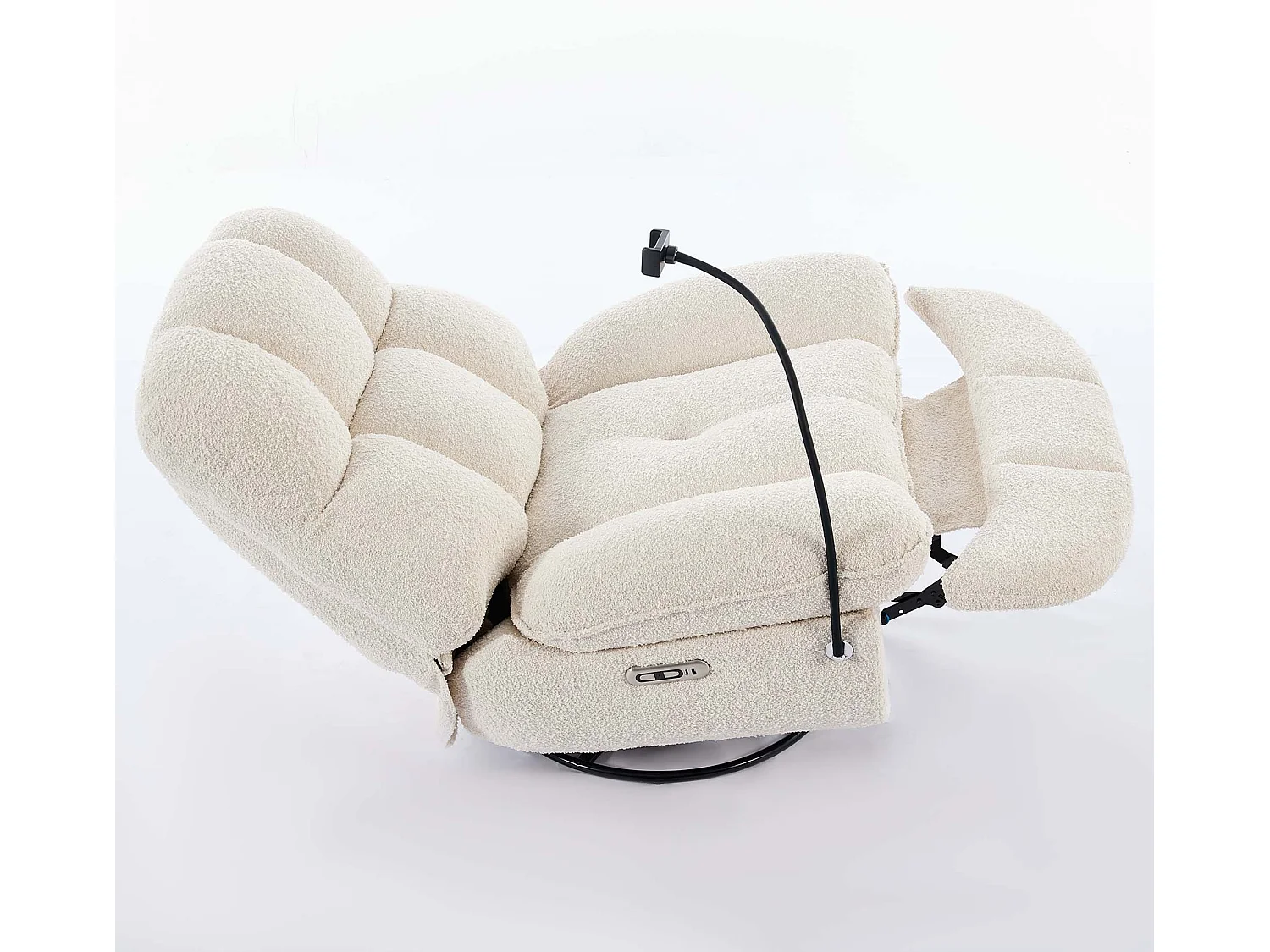 Chicago Swivel & Rocker Electric Recliner Chair