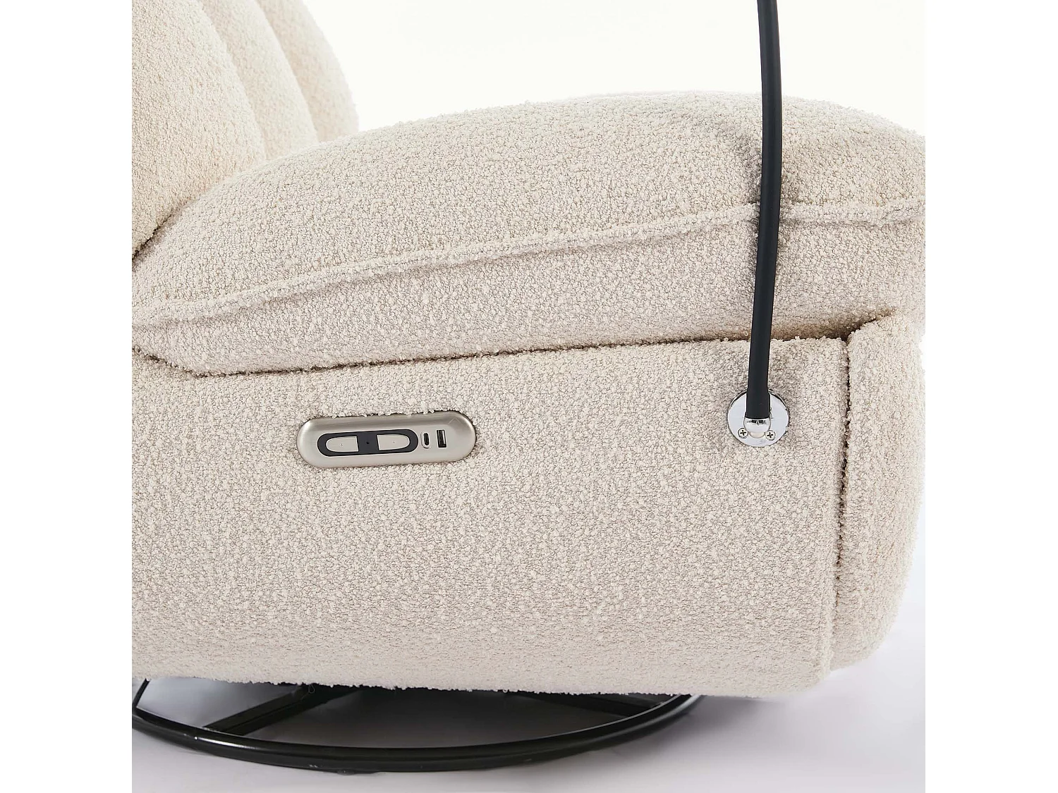 Chicago Swivel & Rocker Electric Recliner Chair