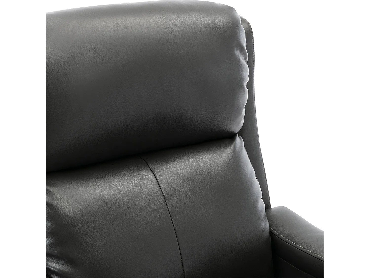 Churwell Bonded Leather Pushback Recliner Armchair Sofa Cinema Chair