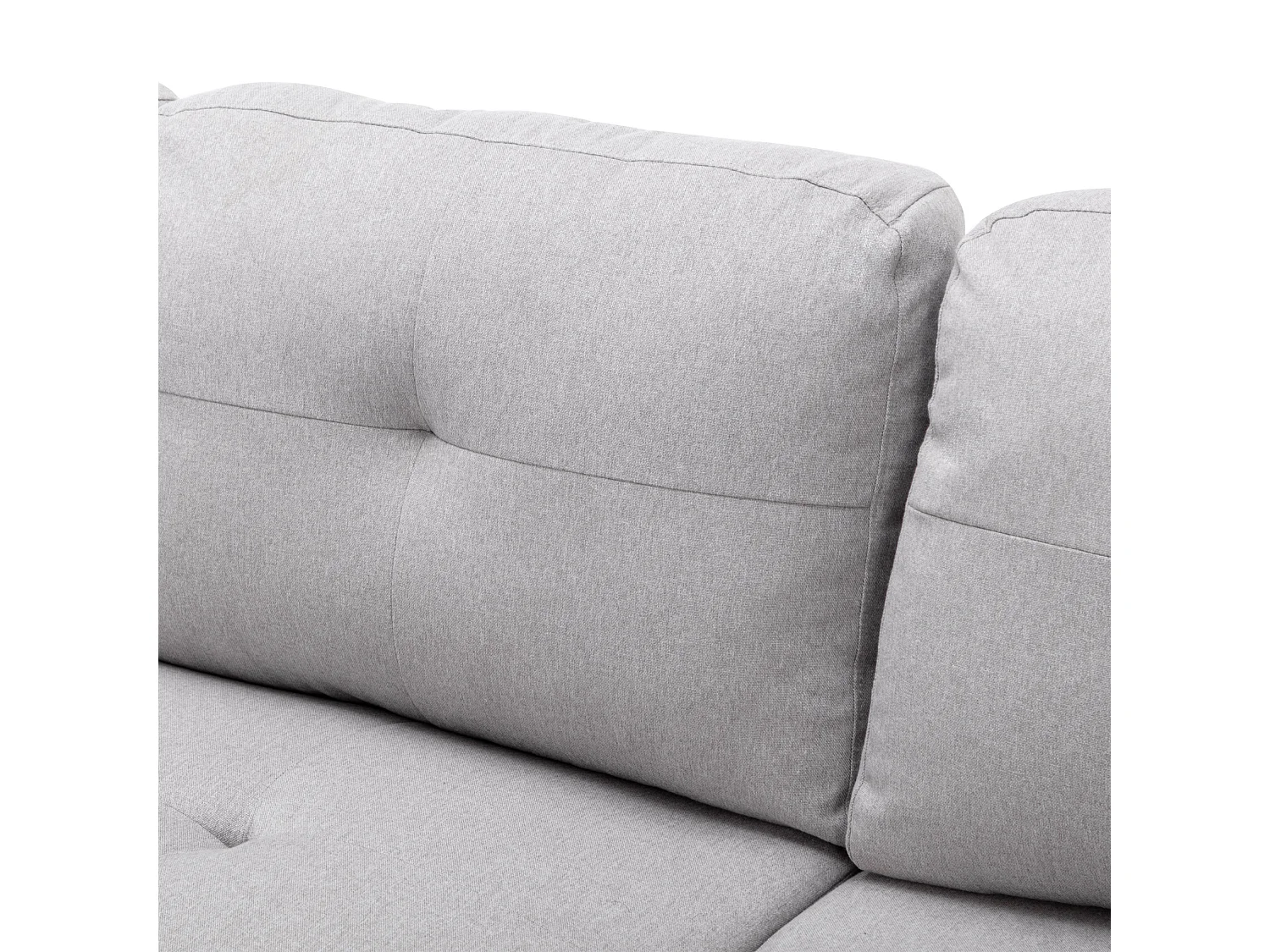 Newport Fabric Corner 3 Seater Sofa Bed w Storage Left or Right Side