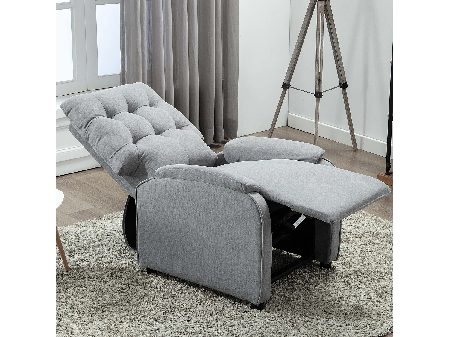 Charlbury Fabric Pushback Recliner Armchair Sofa Fireside Chair