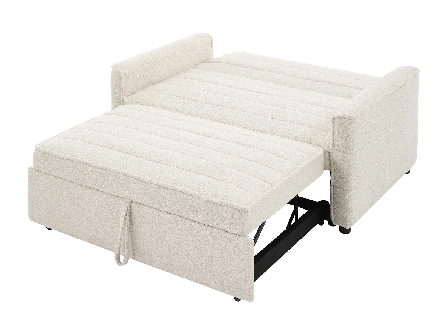 Jasper Pull Out Clic Clac Sofa Bed 2 Seater in Boucle