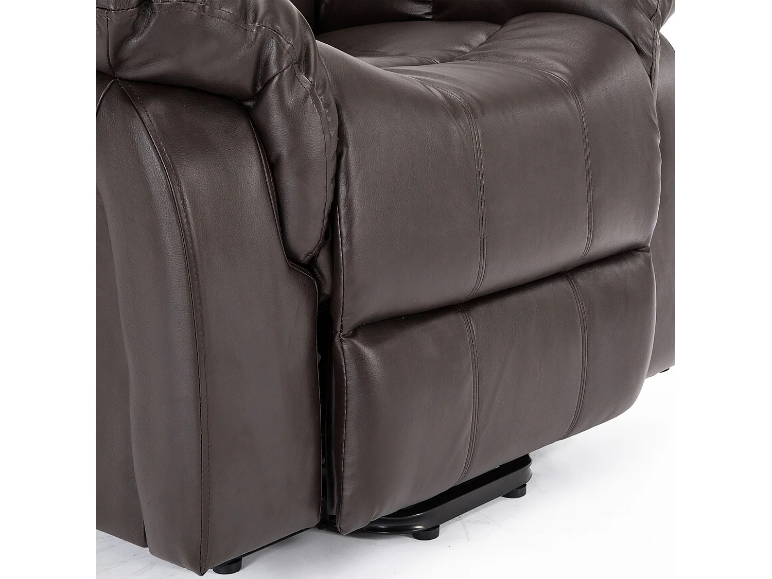 Seattle Electric Single Motor Rise Recliner Bonded Leather Chair