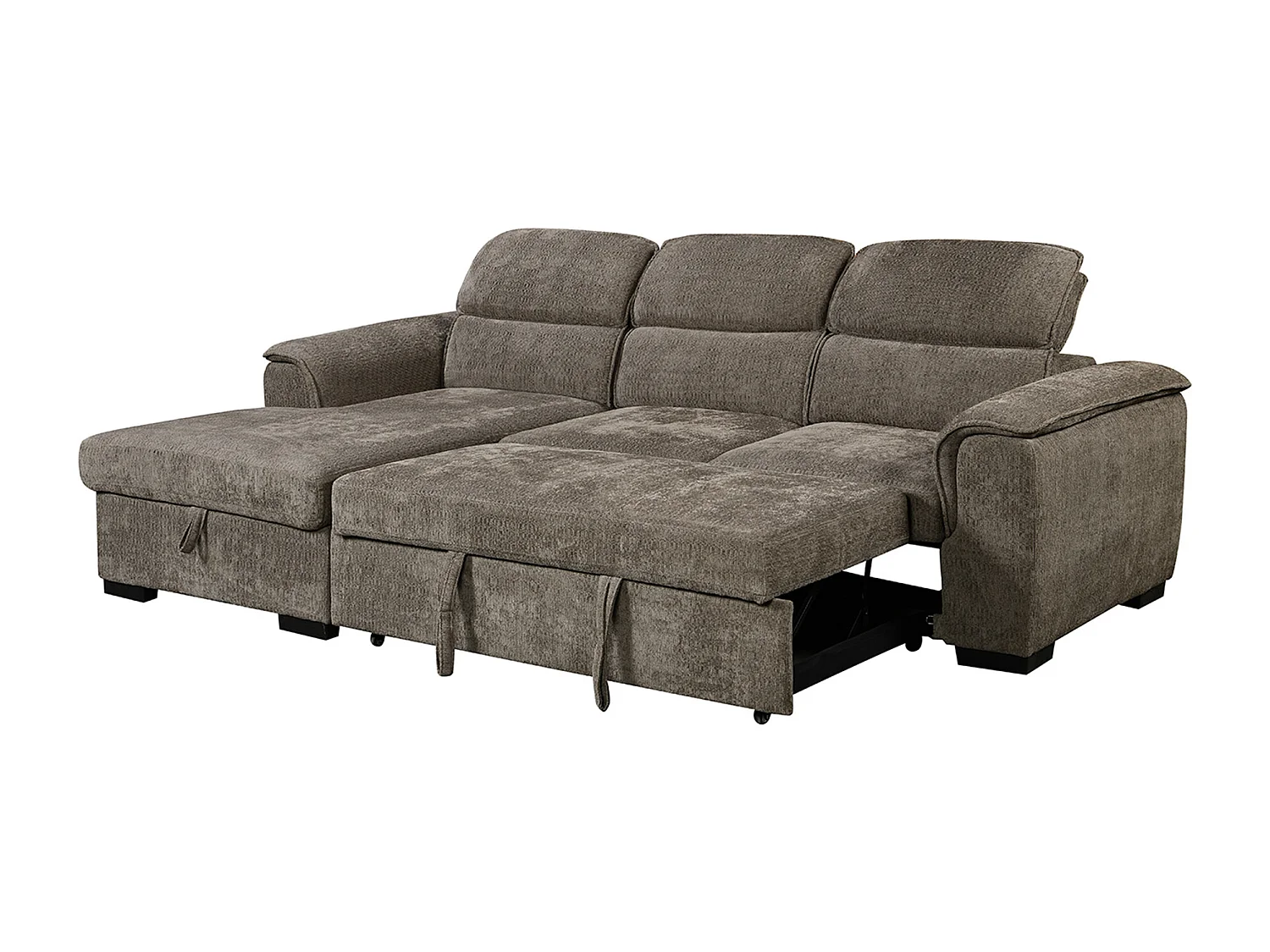 Tivoli 3 Seater Fabric Pull Out Sofa Bed