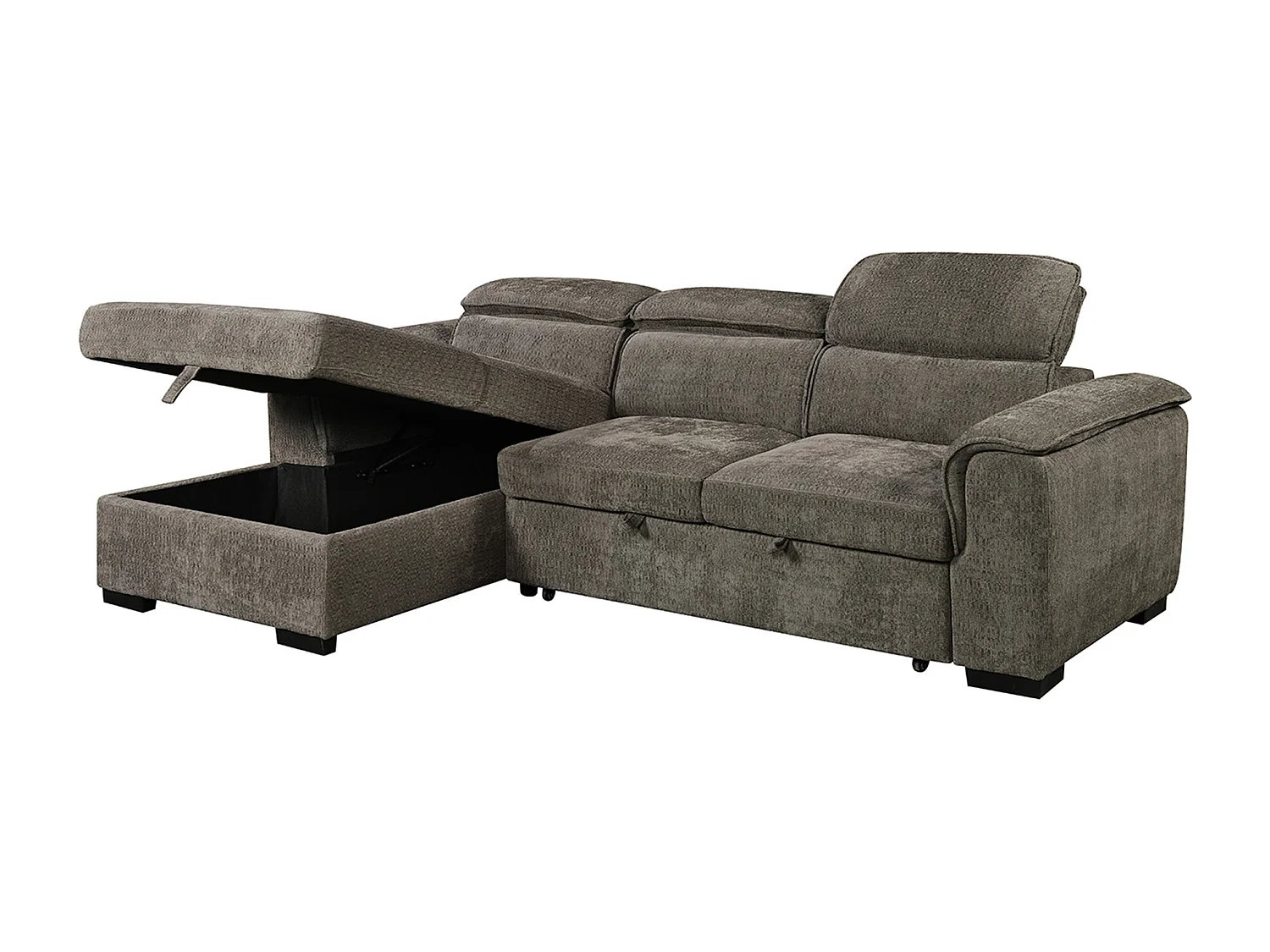 Tivoli 3 Seater Fabric Pull Out Sofa Bed