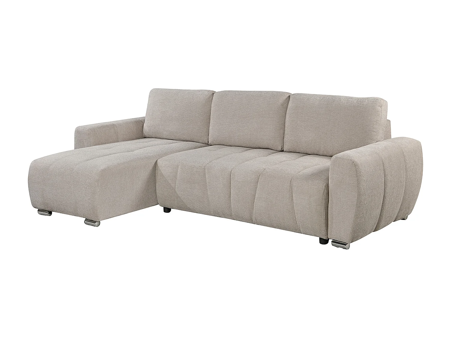 Vienna 3 Seater Fabric Pull Out Sofa Bed