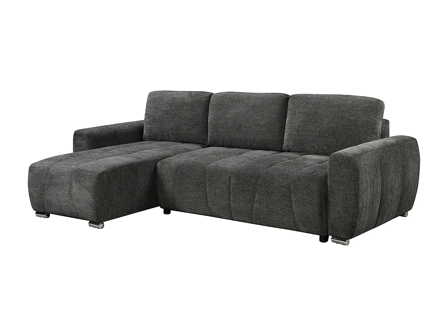 Vienna 3 Seater Fabric Pull Out Sofa Bed