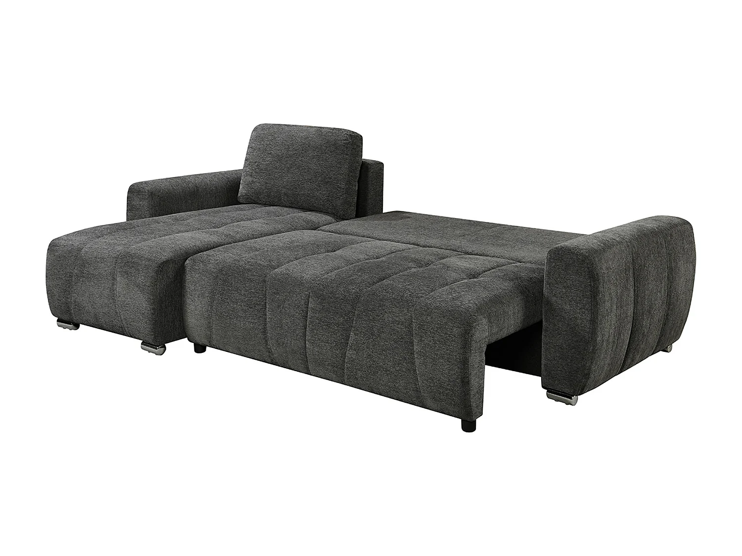 Vienna 3 Seater Fabric Pull Out Sofa Bed