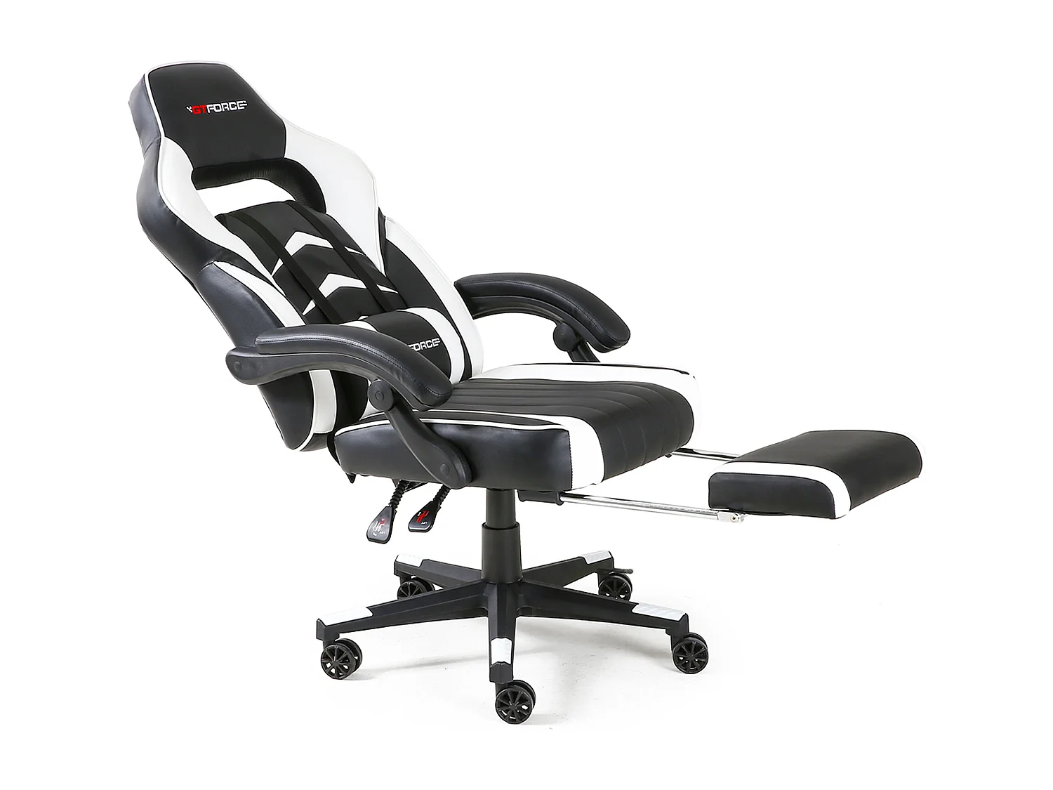 Turbo Reclining Sports Racing Office Desk Faux Leather Gaming Chair