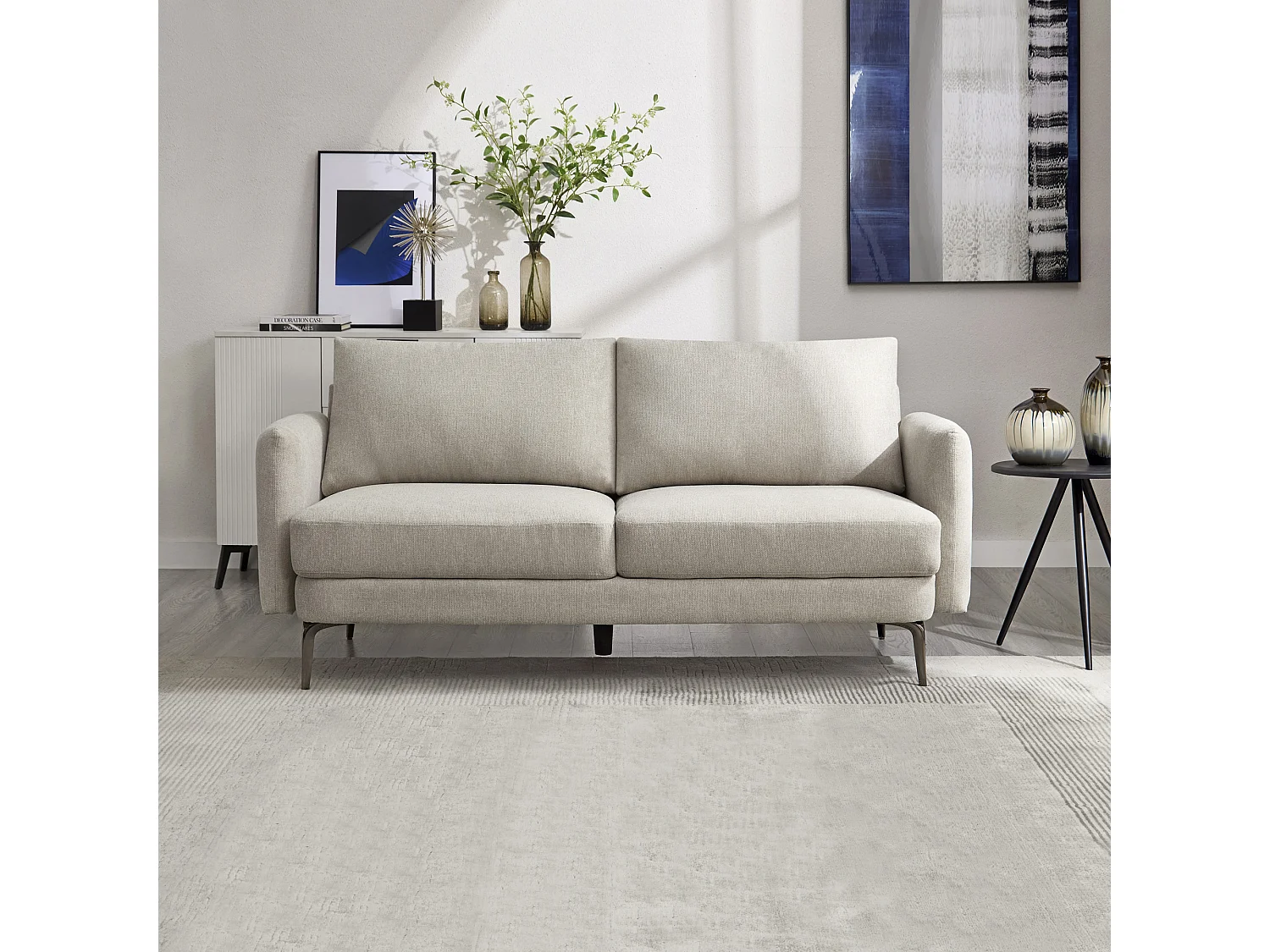 Sofia 3 Seater Fabric Sofa