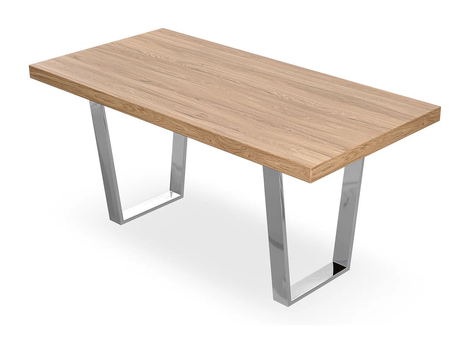 Aria 4-6 Seater Dining Table w Chrome Legs