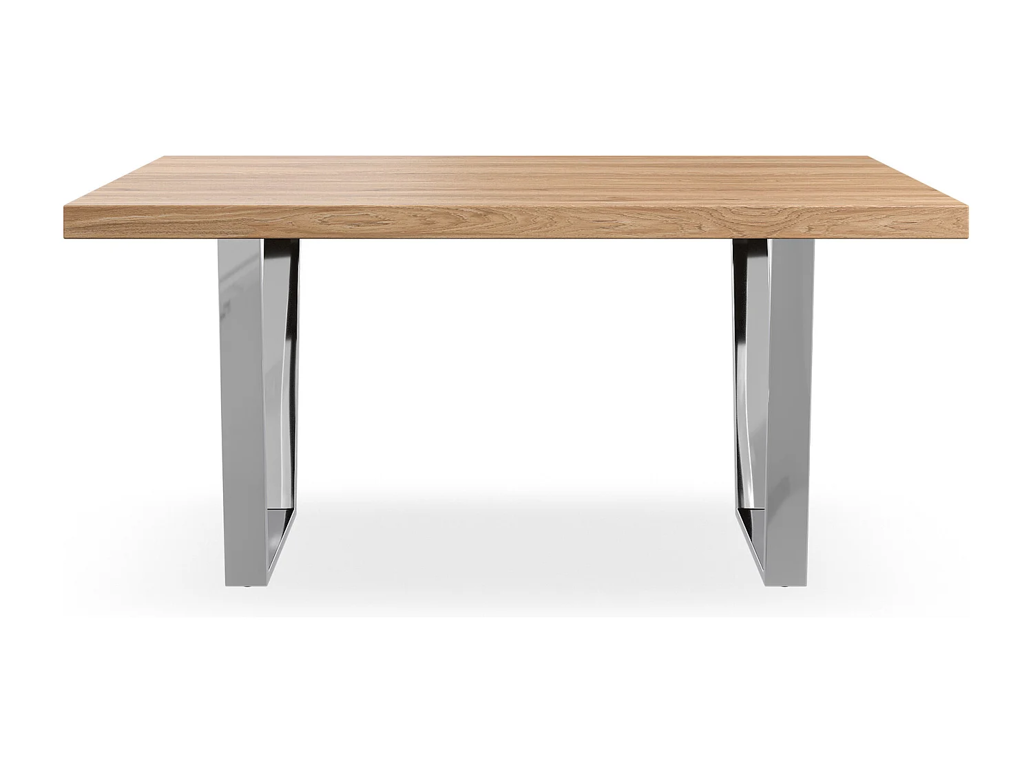 Aria 4-6 Seater Dining Table w Chrome Legs