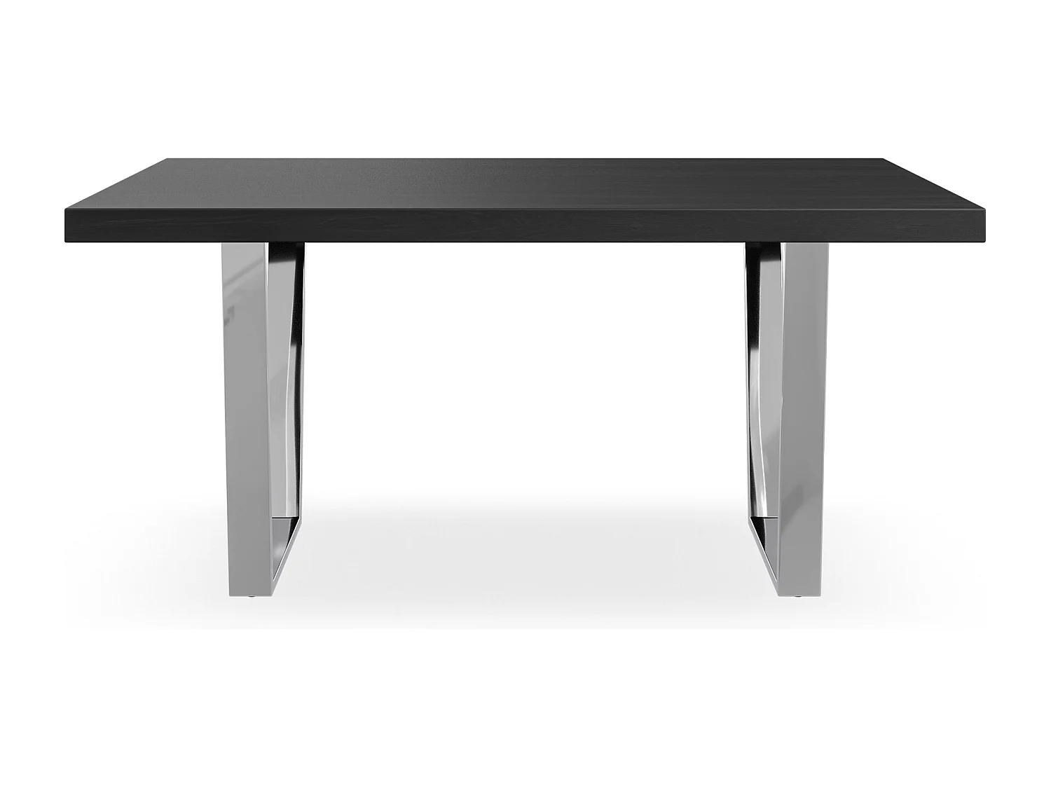 Aria 4-6 Seater Dining Table w Chrome Legs