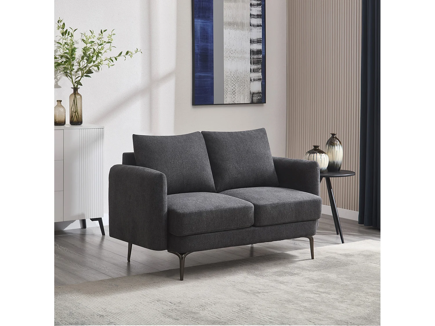 Sofia 2 Seater Fabric Sofa