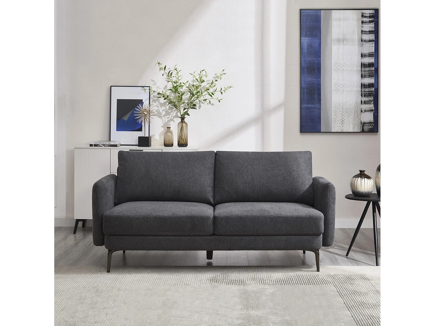 Sofia 3 Seater Fabric Sofa