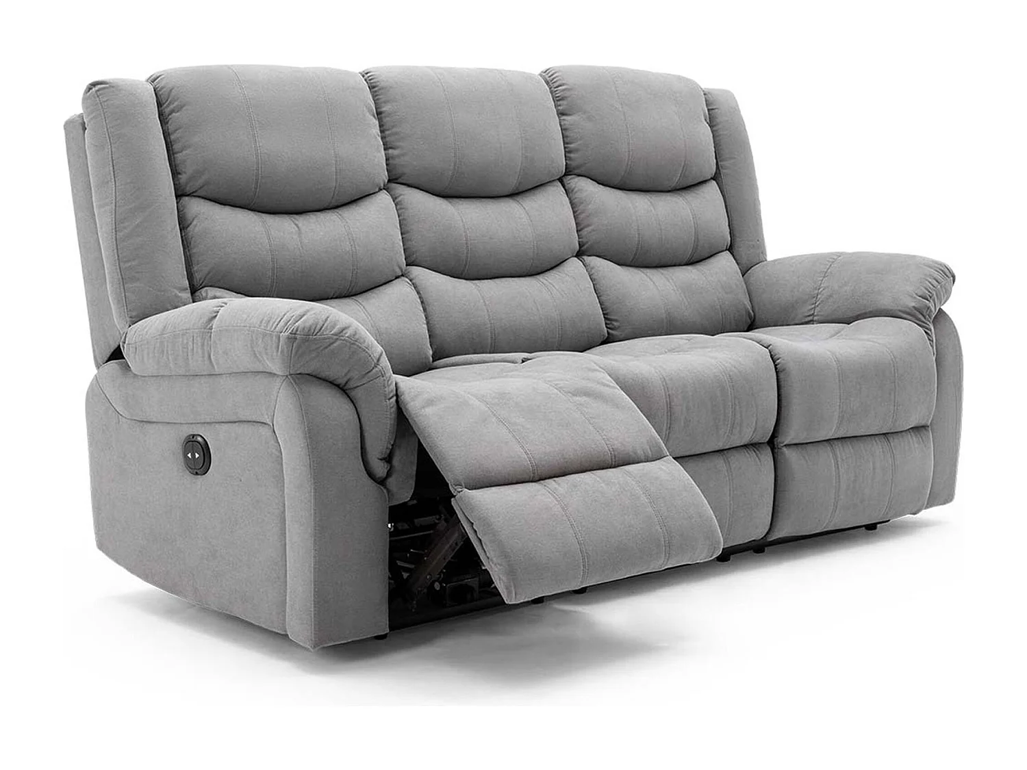Seattle 3 Seater Fabric Manual Recliner Sofa