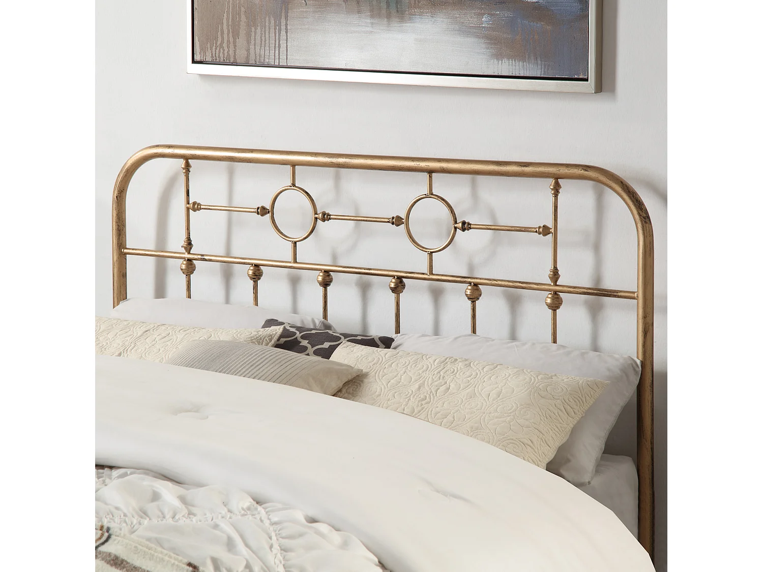 Ware Victorian Industrial Design Metal Bed Frame