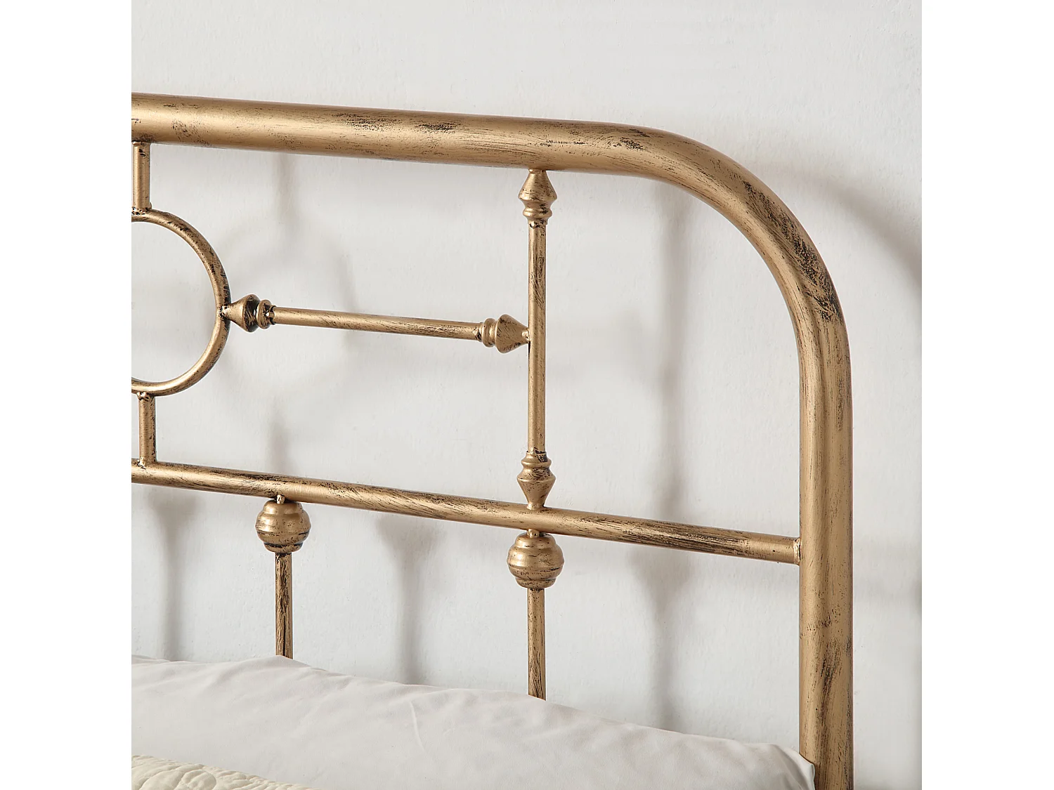 Ware Victorian Industrial Design Metal Bed Frame