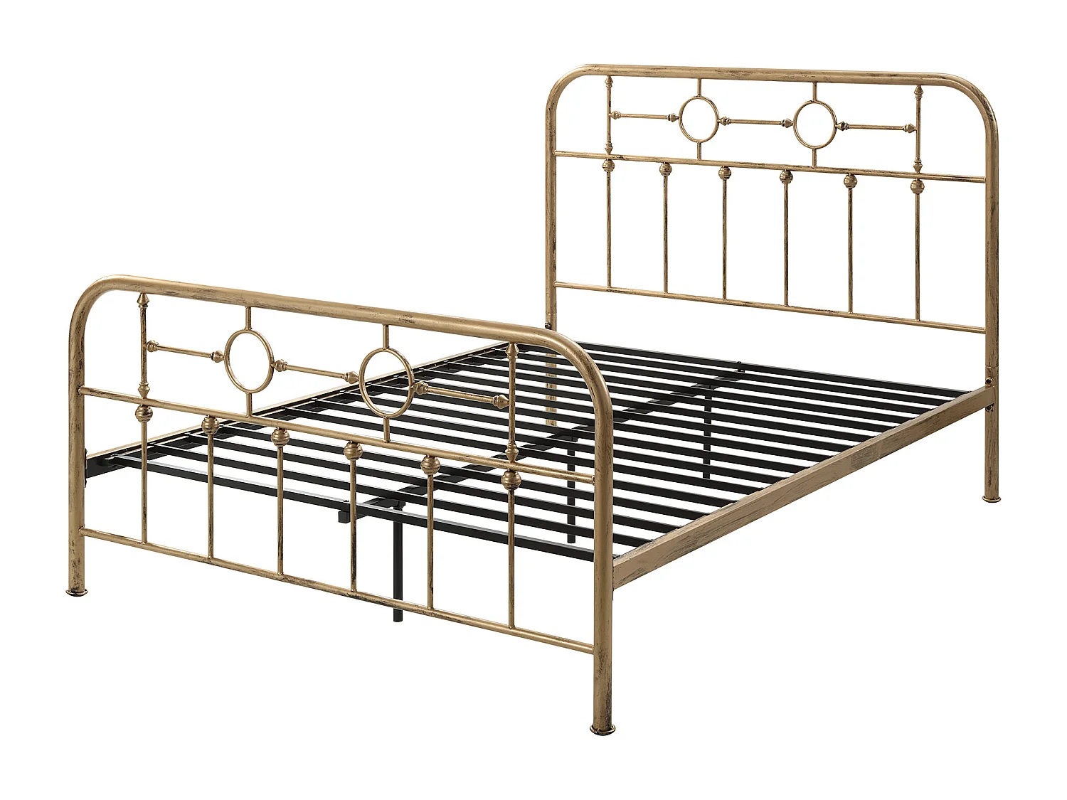 Ware Victorian Industrial Design Metal Bed Frame