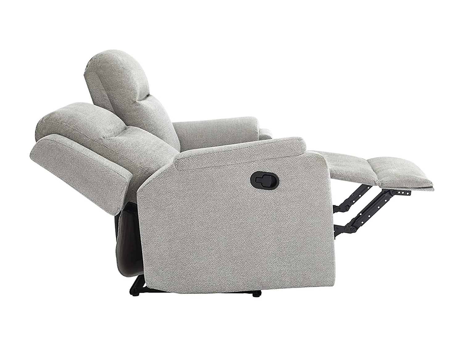 Orka 2 Seater Fabric Manual Recliner Sofa