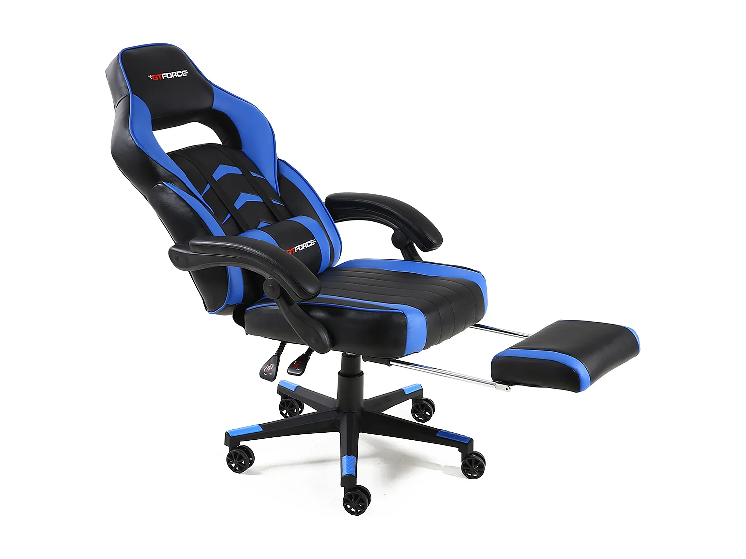 Turbo Reclining Sports Racing Office Desk Faux Leather Gaming Chair