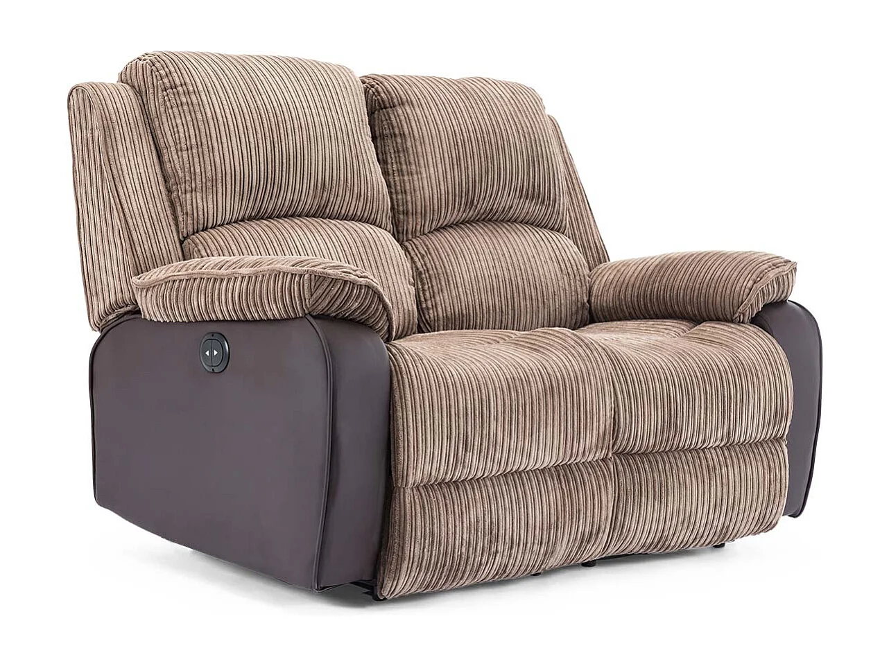 Postana Electric Recliner Jumbo Cord 2+3 Seater Sofa Set