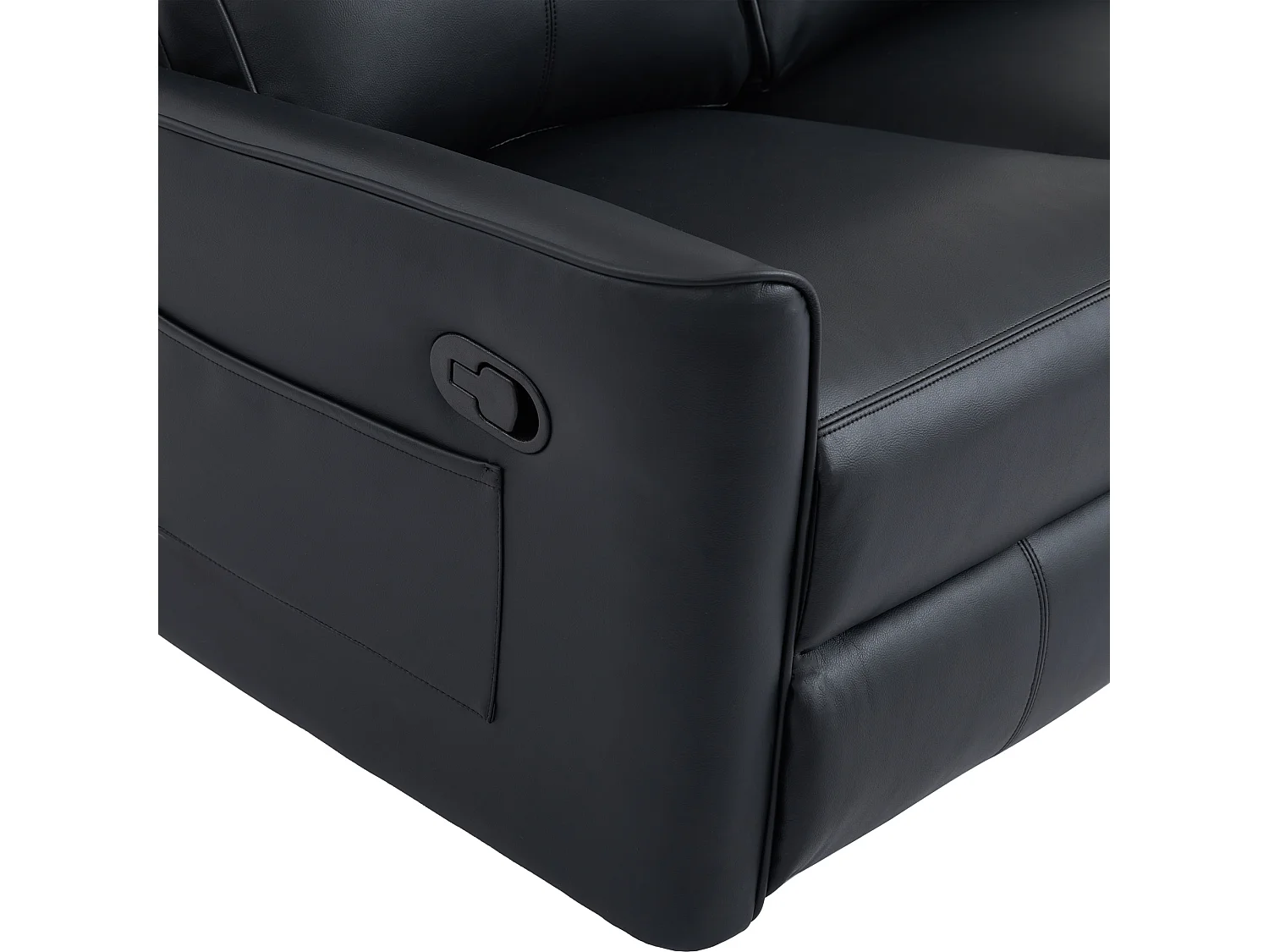 Madrid 2 Seater Manual Air Leather Recliner Sofa