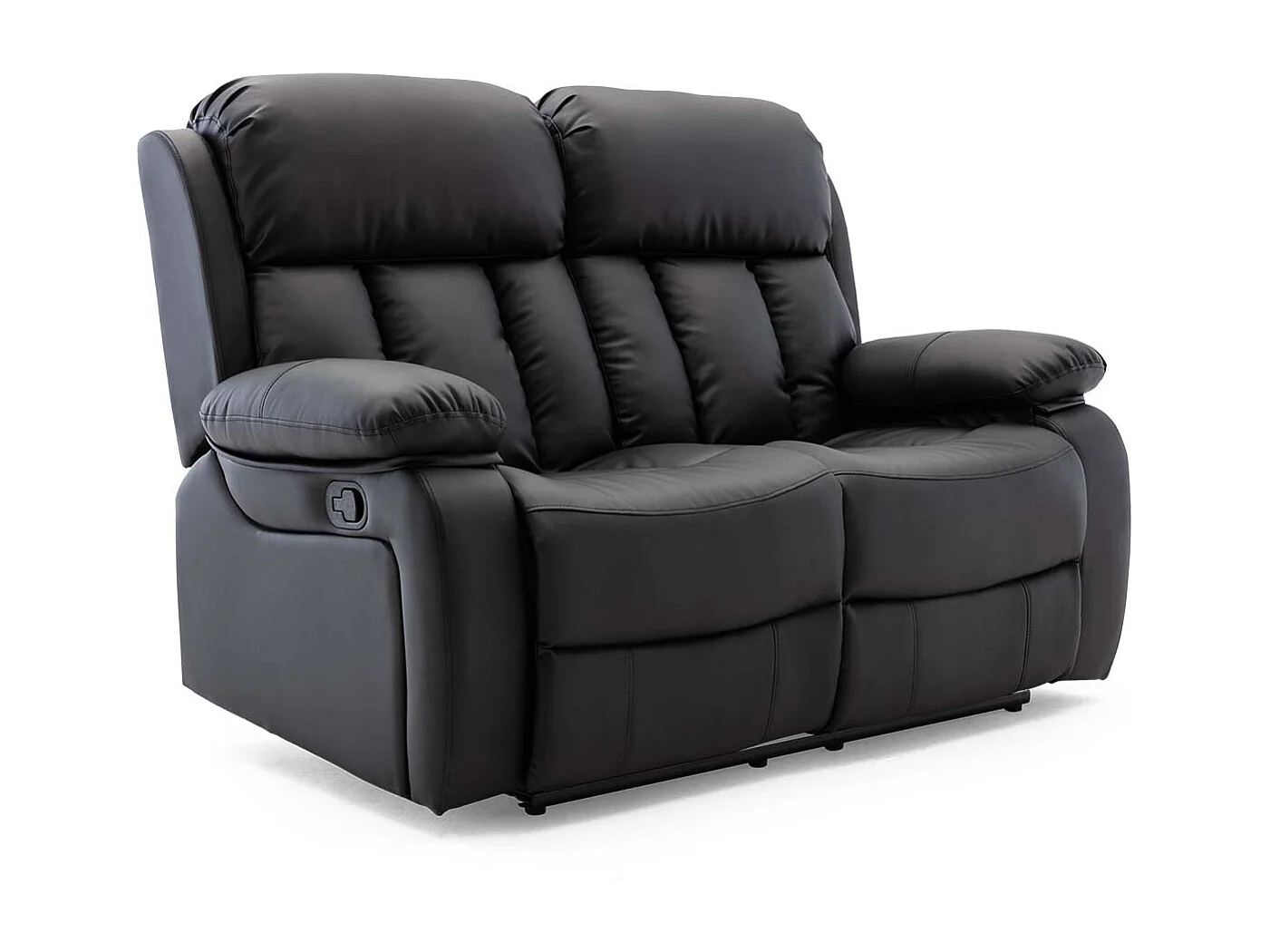 Chester Manual Recliner Bonded Leather 2+3 Seater Sofa Set