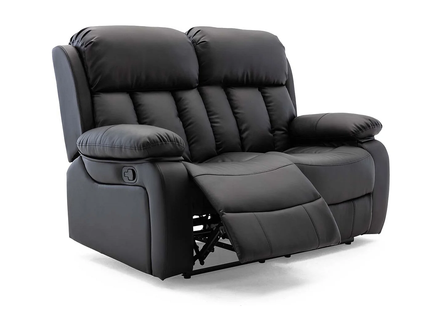 Chester Manual Recliner Bonded Leather 2+3 Seater Sofa Set