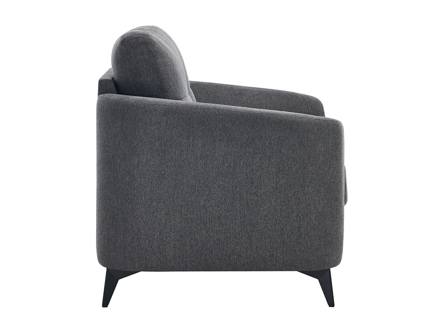Solna Modern Scandi Style Fabric Living Room Chair