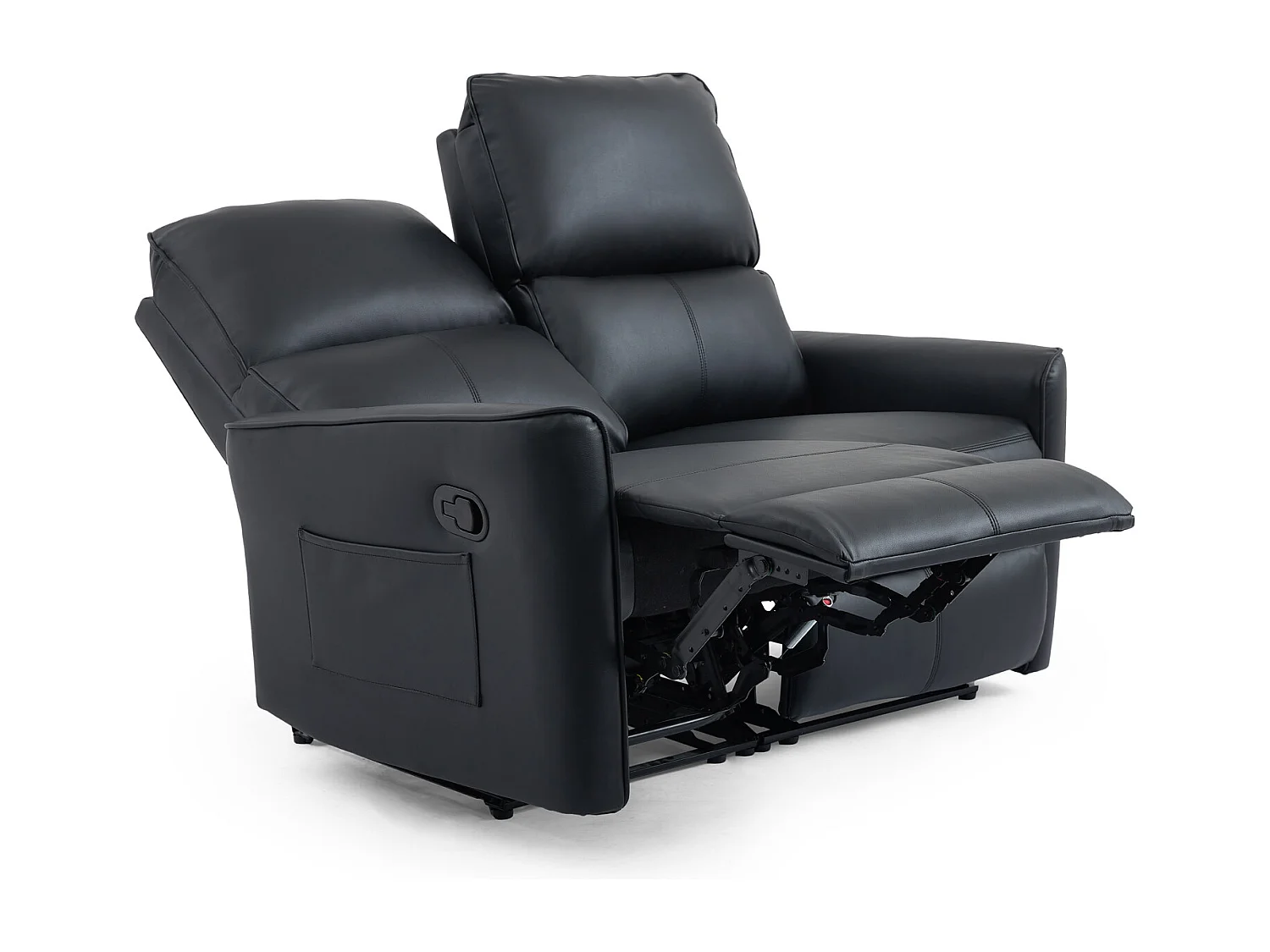 Madrid 2+3 Seater Manual Air Leather Recliner Sofa Set
