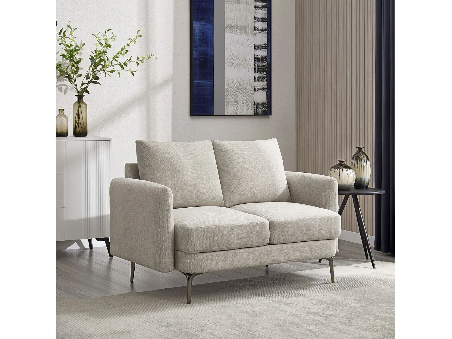 Sofia 2 Seater Fabric Sofa
