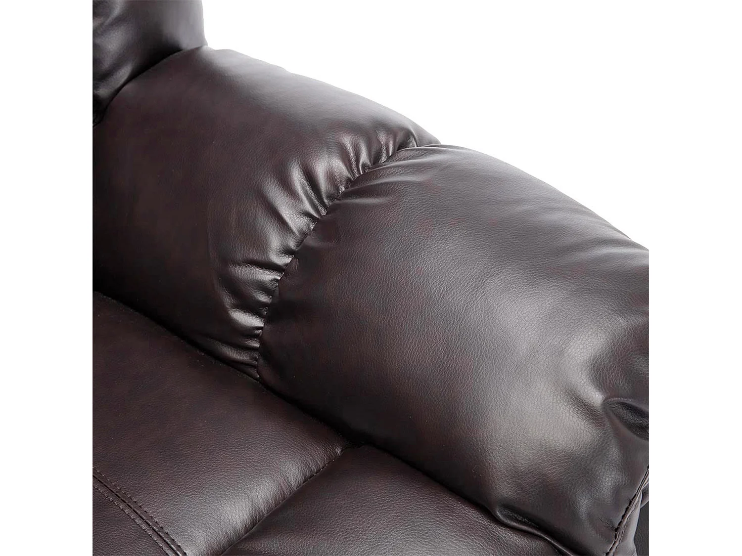Seattle 3 Seater Electric High Back Bonded Leather Recliner Sofa