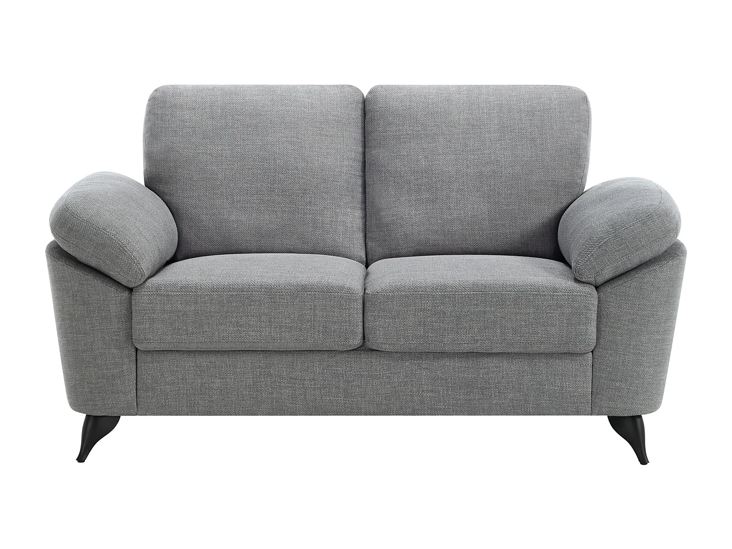 Malmo 2 Seater Sofa Modern Scandi Style Fabric Living Room Sofa