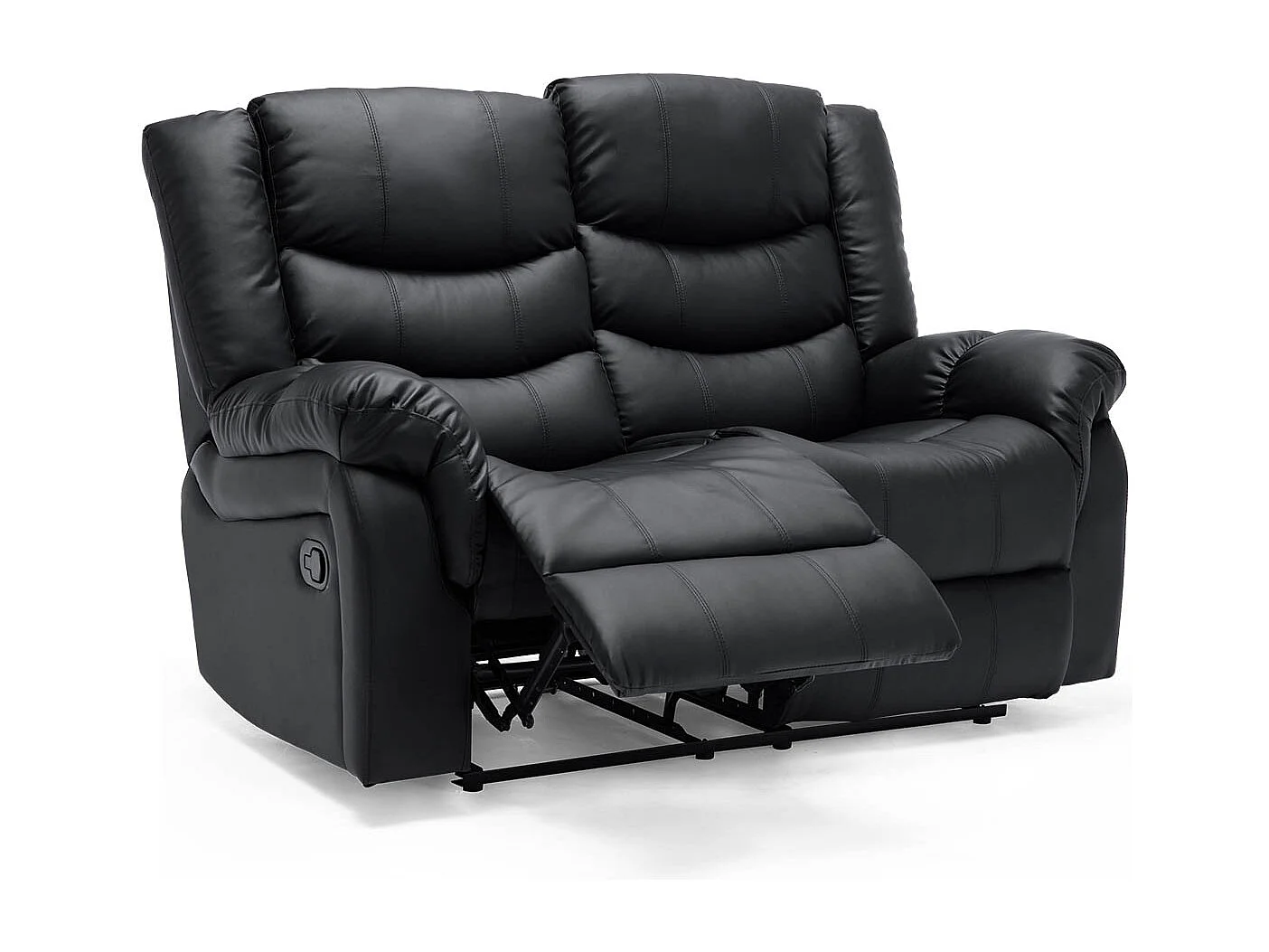 Seattle Manual Recliner Bonded Leather 2+3 Seater Sofa Set