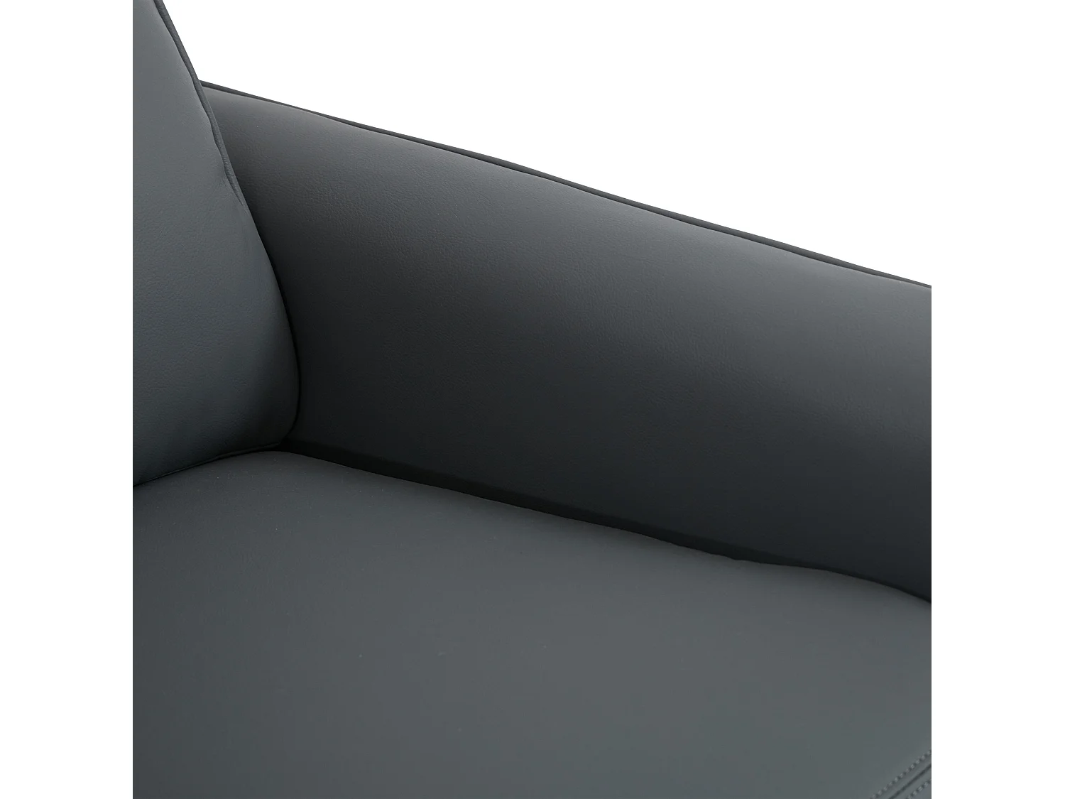 Madrid 3 Seater Manual Air Leather Recliner Sofa