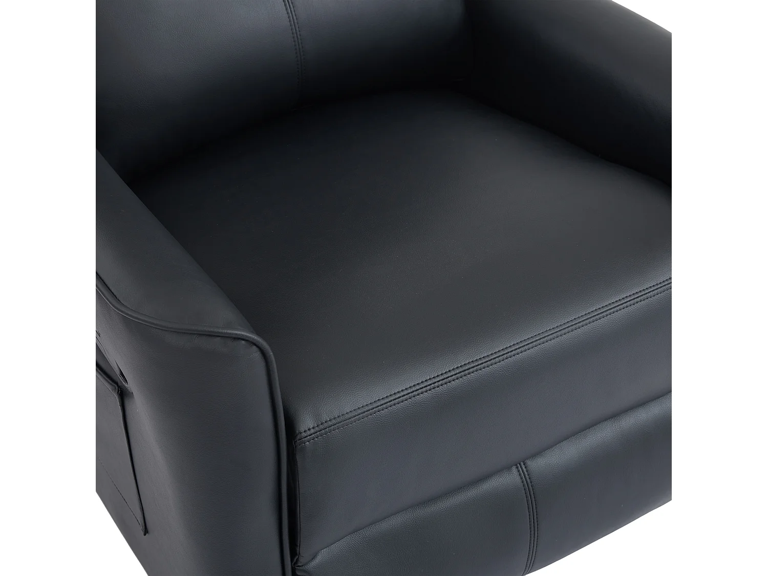 Madrid Manual Air Leather Recliner Chair