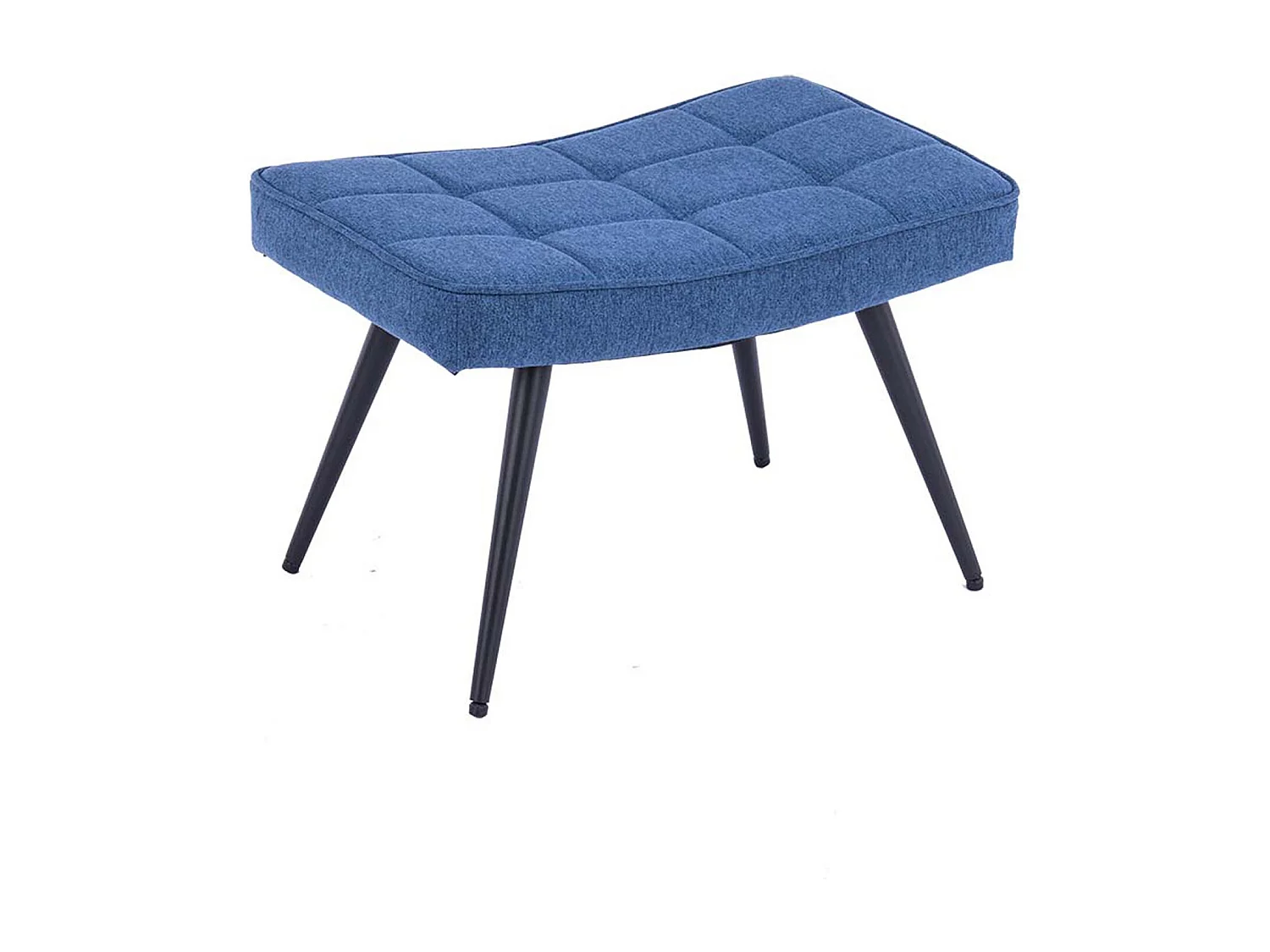 Vera Fabric Occasional Living Room Modern Accent Chair with Footstool