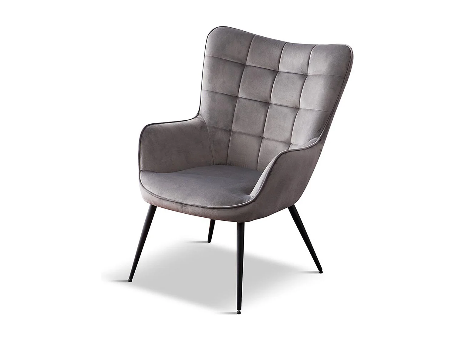 Vera Velvet Occasional Living Room Modern Accent Chair in 3 Colours