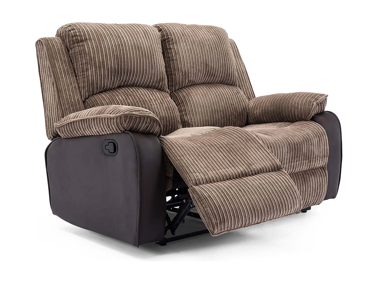 Postana Manual Recliner Bonded Leather 2+3 Seater Sofa Set