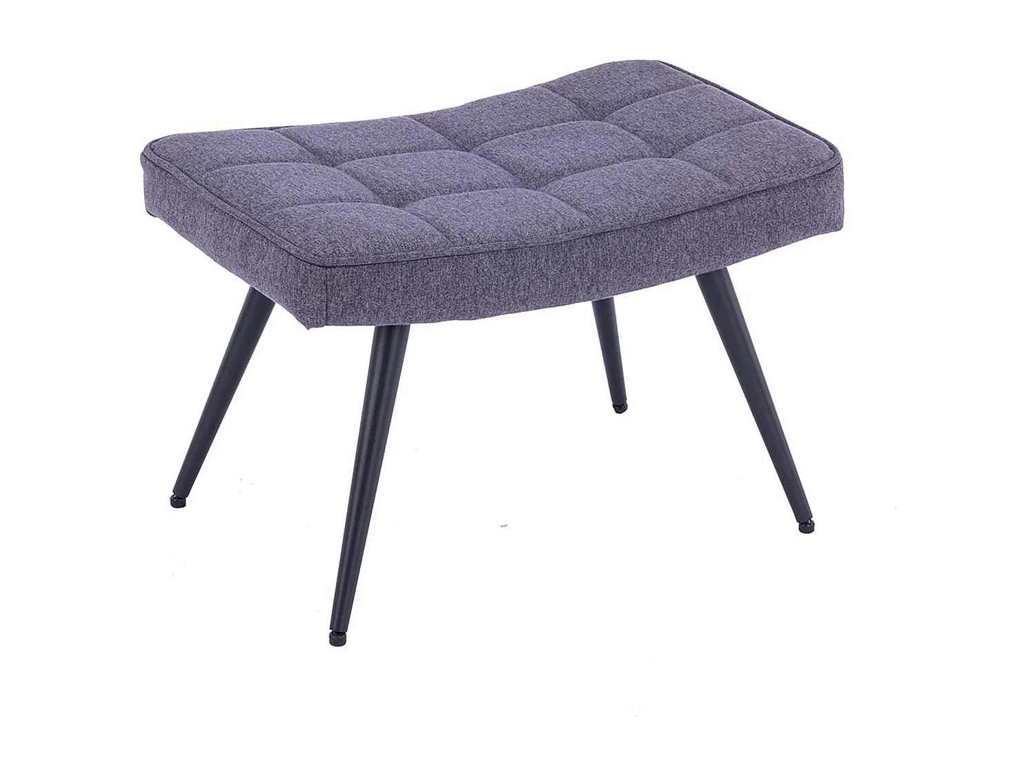 Vera Fabric Occasional Living Room Modern Accent Chair with Footstool