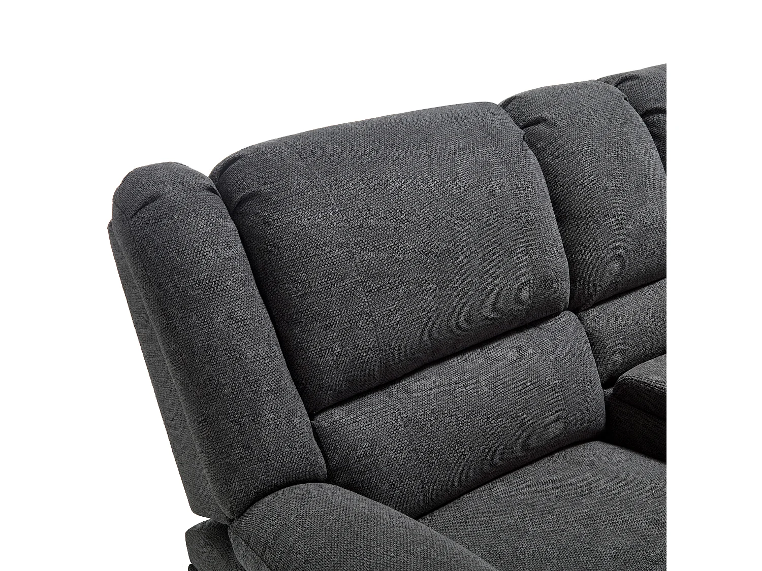 Praga Corner Fabric Recliner Sofa