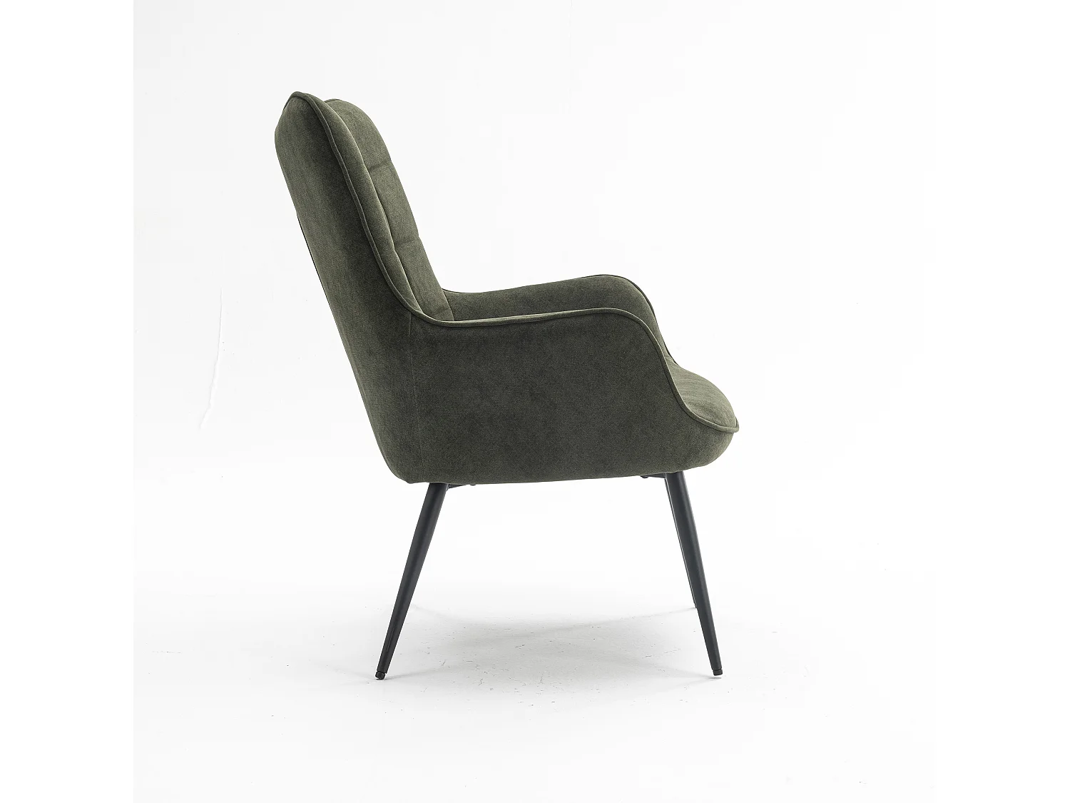 Vera Velvet Occasional Living Room Modern Accent Chair in 3 Colours